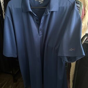 Greg Norman Collection Classic Blue Polo Shirt
